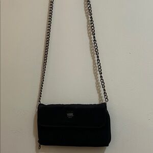Vans Black Crossbody Bag with Chain Strap